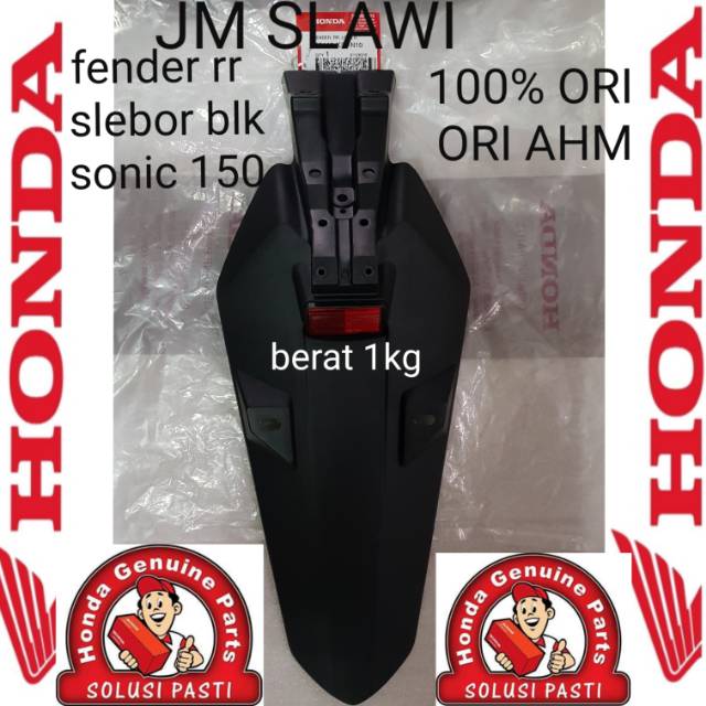 80110-K56-N10 cover fender rr spakbor belakang slebor belakang supra gtr supra 150 gtr ori honda ahm