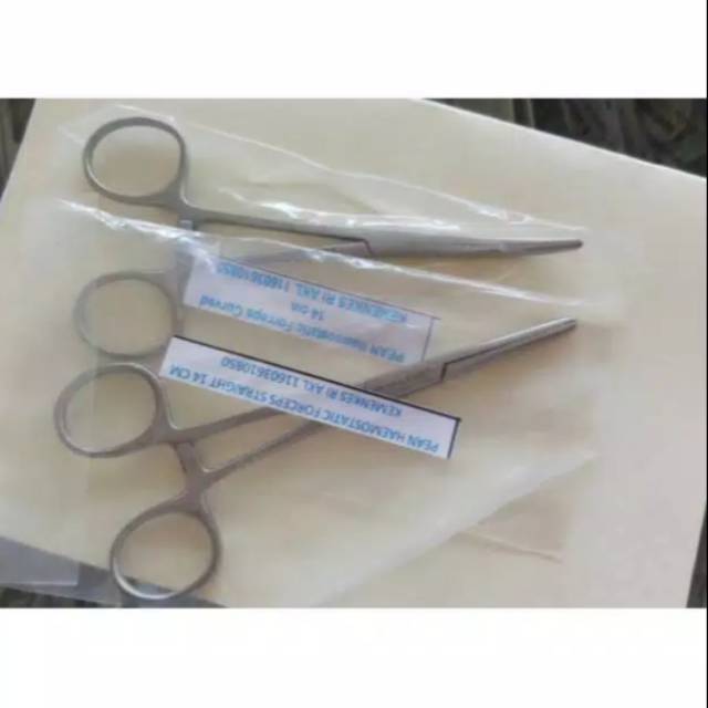 Klem lurus/klem bengkok/klem arteri