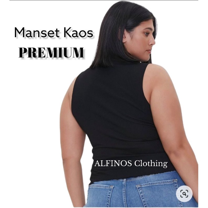 Inner Jumbo Tanpa Lengan | Kaos Tanpa Lengan Jumbo | Baju Manset Buntung Jumbo