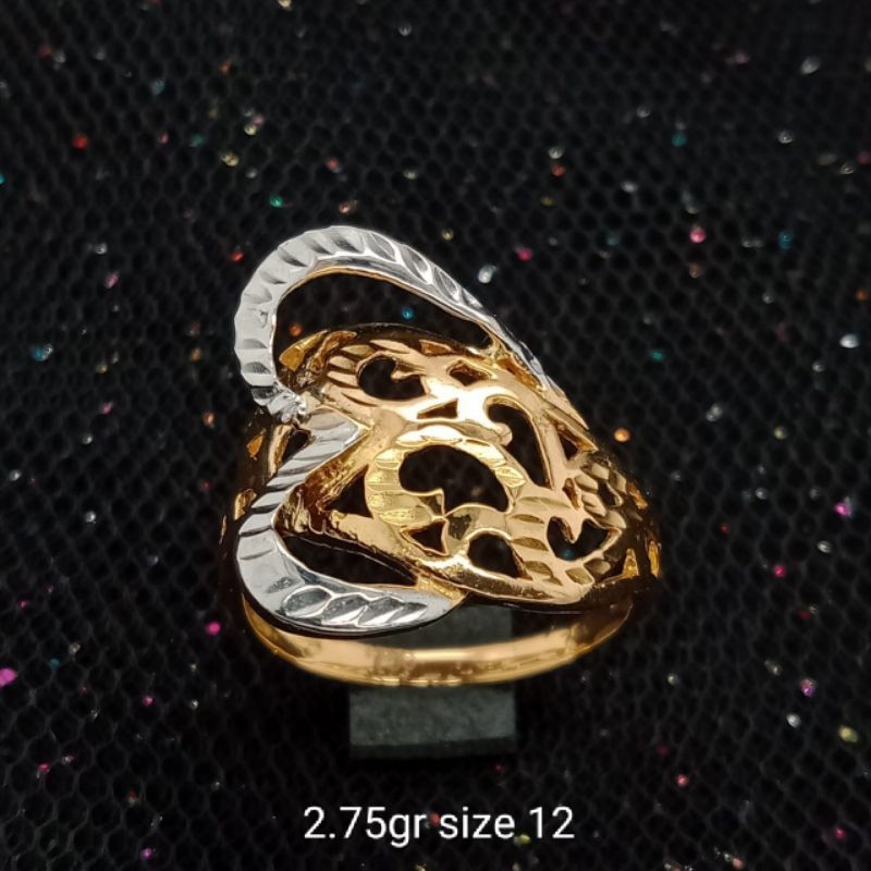 Cincin Emas 17 K - 2.75gr Kadar 750 - 2785