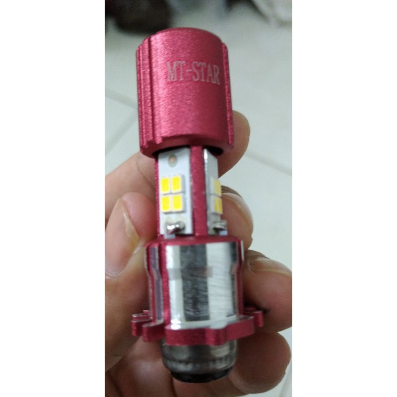 Lampu LED 3sisi H6 12 TITIK AC/DC MT STAR