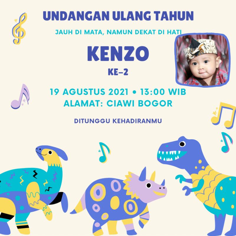 UNDANGAN DIGITAL ULANG TAHUN ANAK #3