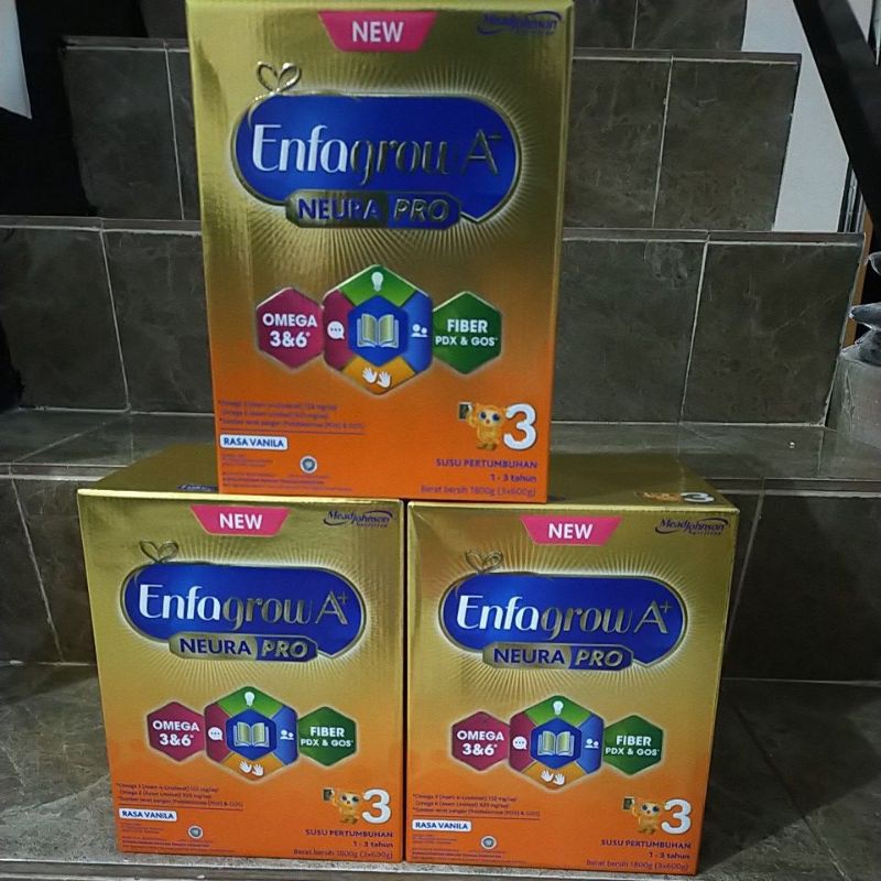 Susu enfagrow A+3 rasa VANILA dan atau ORIGINAL 1800 gram MURAHHH