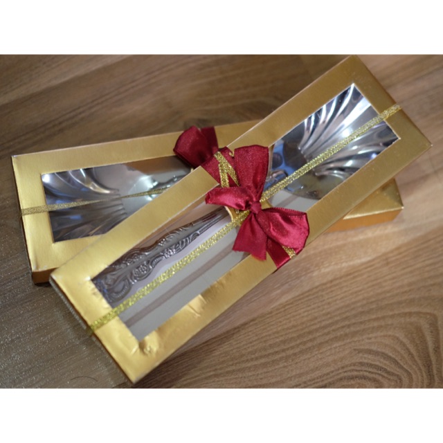 Souvenir wedding unik Sendok nasi + box (hanya sisa 18pcs)