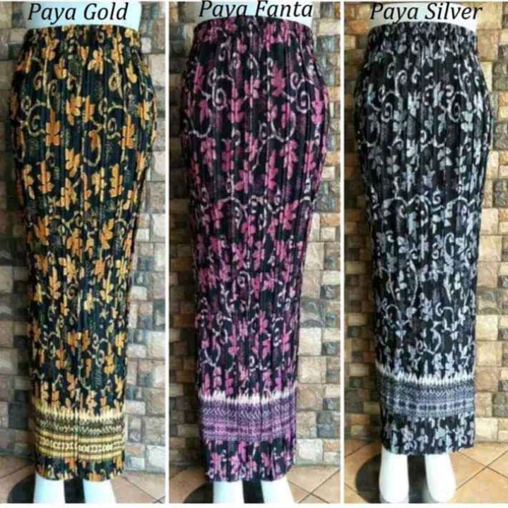 Original Realpict Rok plisket batik rok plisket panjang motif batik rok plisket batik kebaya rok pli