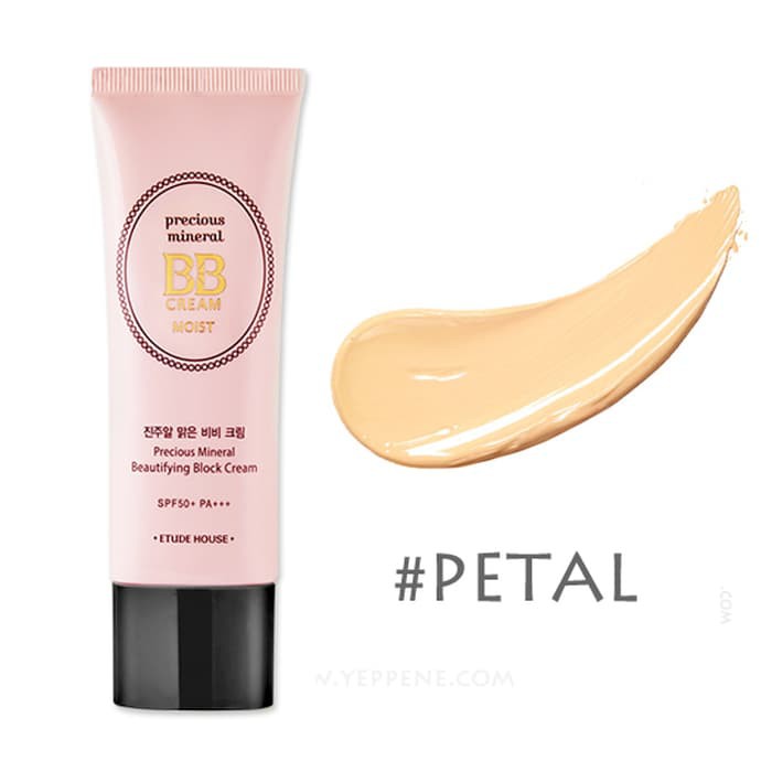 etude house precious mineral BB cream MOIST #PETAL (spf50+/pa+++)
