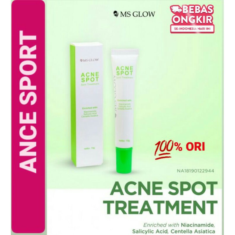 MS GLOW ACNE SPOT CREAM OBAT JERAWAT-4