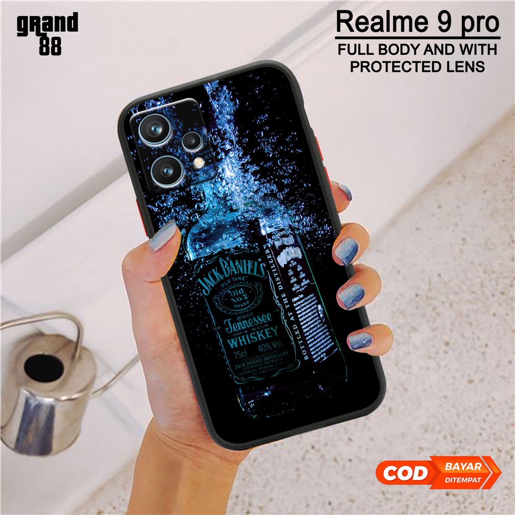 Grand88 Case JackDaniels Realme 9 pro 9 pro plus Realme C31 Realme C35 Narzo 5A Prime 8i 7i 7 pro 6 