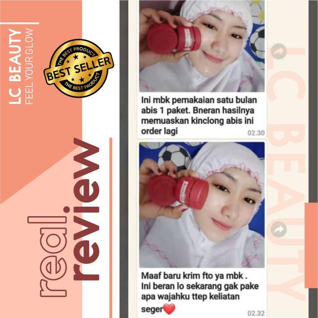 Cod New kemasan LC beauty original