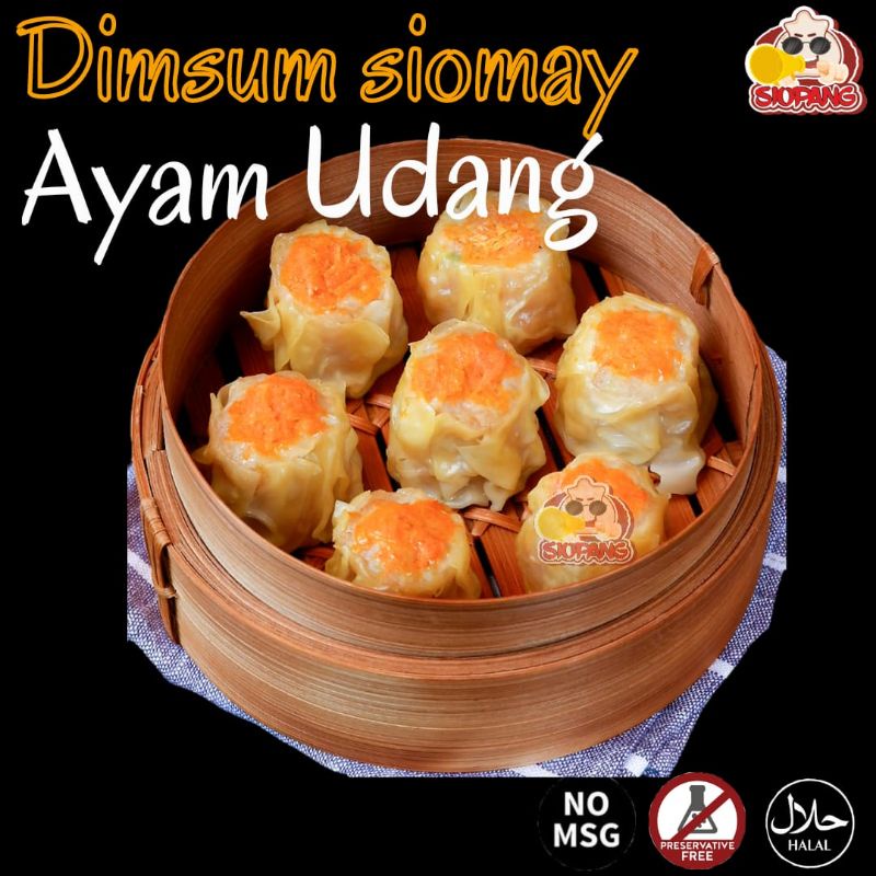 

Dimsum Siomay Ayam Udang/No MSG/No Pengawet/Homemade/Helathy Frozen Food