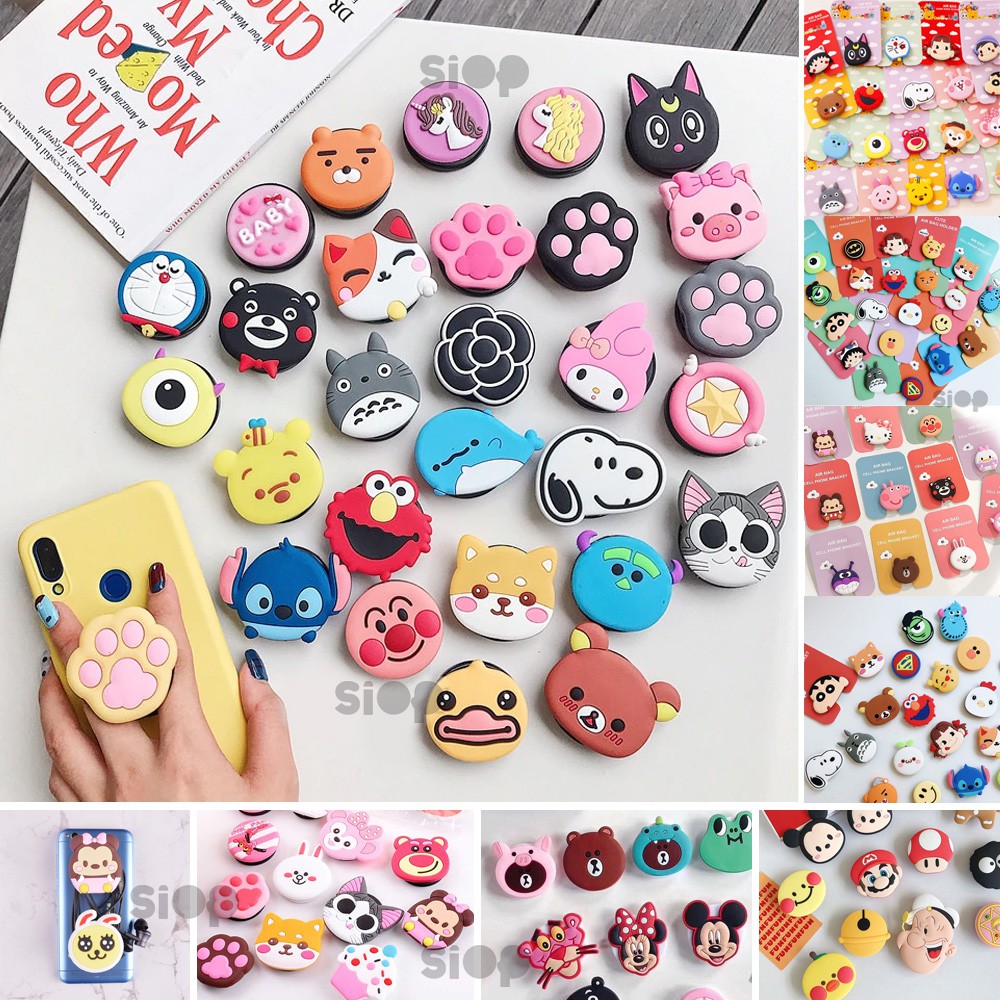 POP SOCKET 3D HP Popsocket Handphone 3D Karakter Phone POP SOCKET 3D HP Popsocket Handphone 3D Karakter Phone