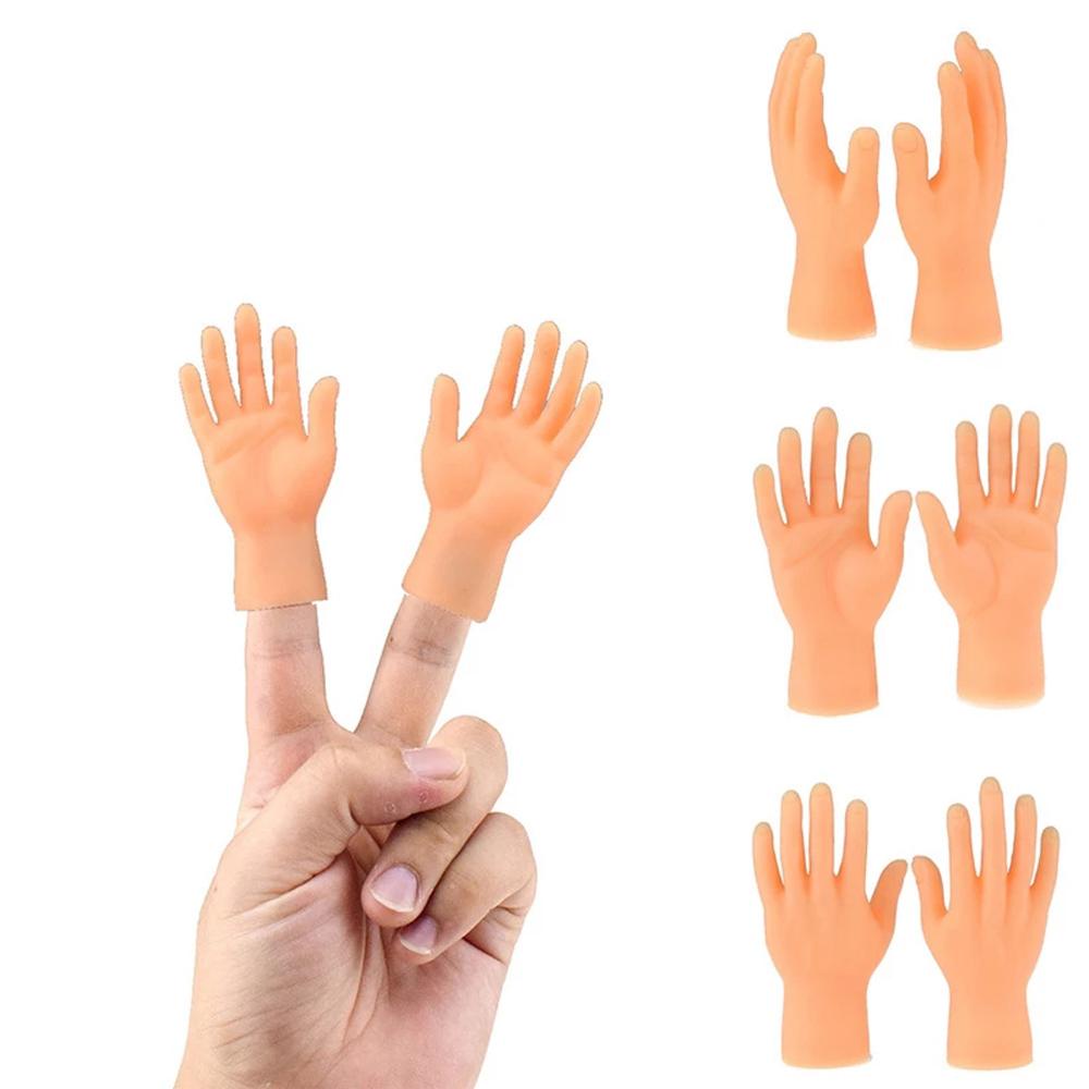 Needway Tiny Finger Hands Halloween Hadiah Mainan Pesta Mini Kreatif Lucu Jari Mainan