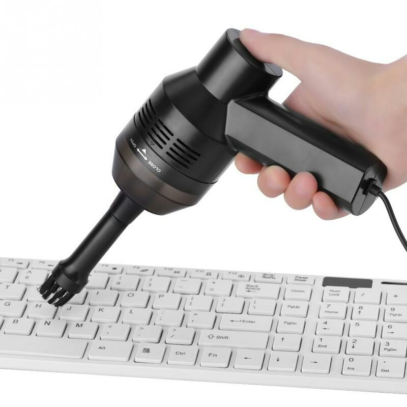 Mini Vacuum Cleaner USB Pembersih Debu Keyboard Dust Collector - HK6019