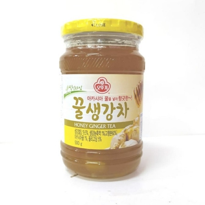 

Ottogi Honey Ginger Tea 500g - Teh Jahe Madu Asli Made In Korea