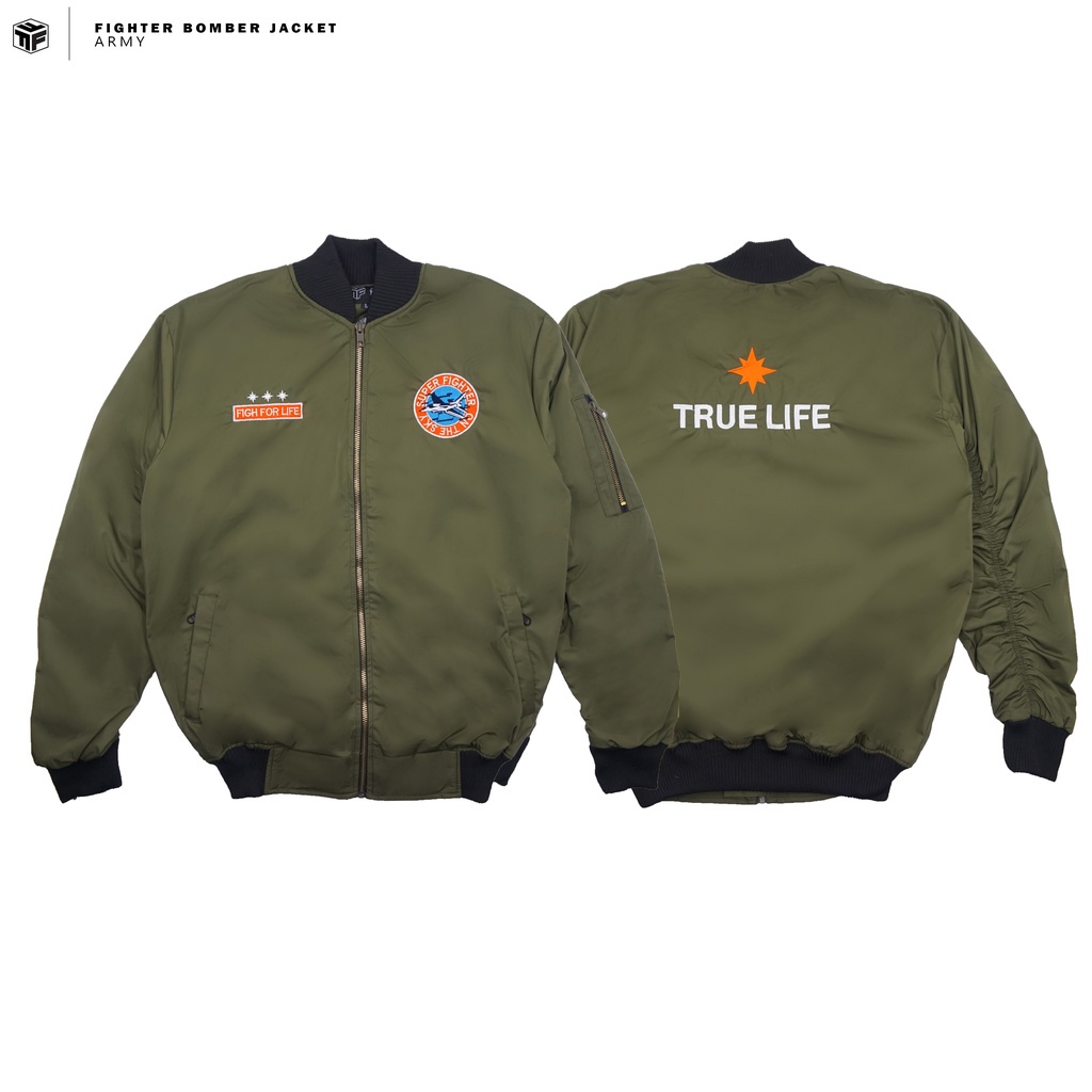 (CUCI GUDANG) Bomber Jacket Fighter Series