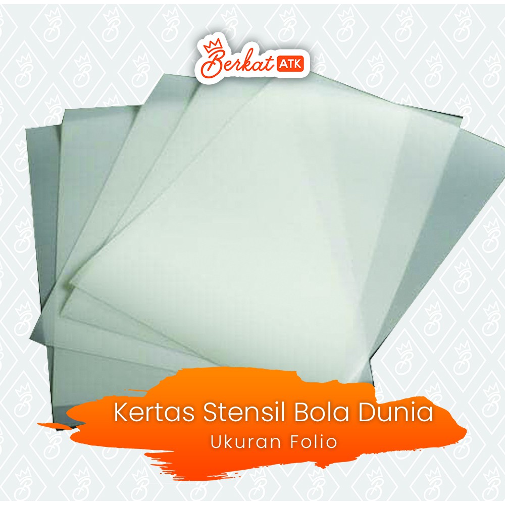 

Kertas Buram / Kertas Stencil Folio / Kertas Ubi