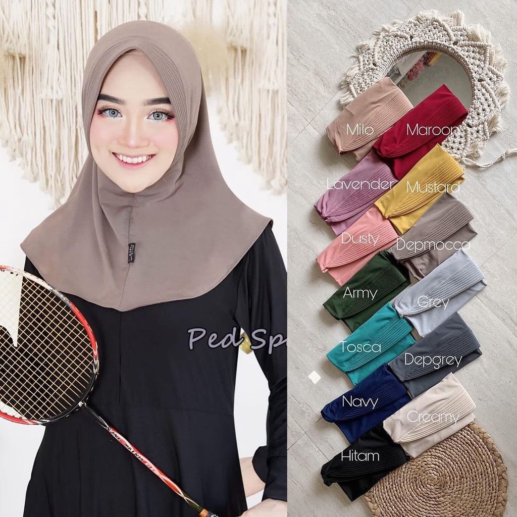 PED MINI SPORTY / HIJAB PED OLAHRAGA MINI