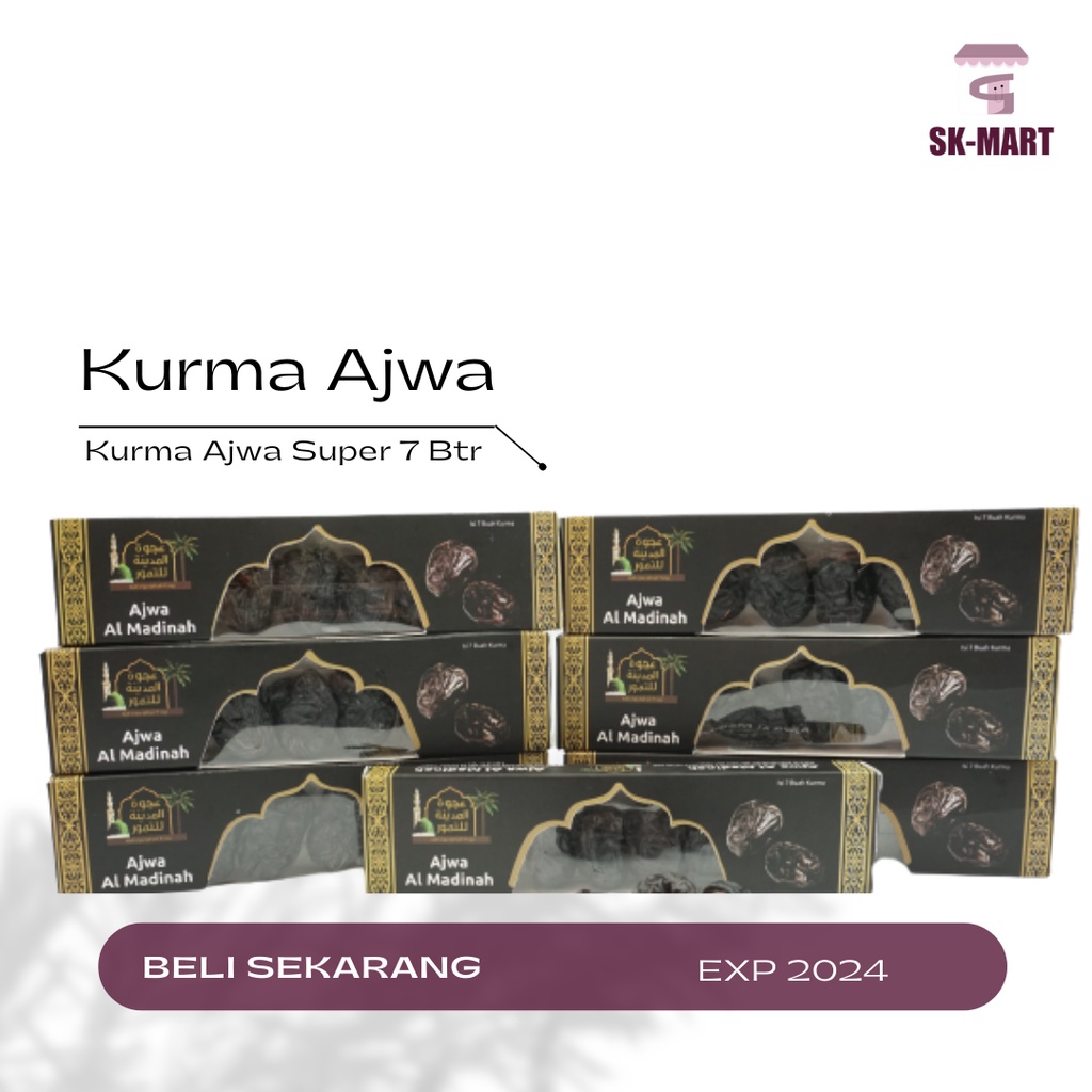 KURMA AJWA AL-MADINAH / 7 BUTIR