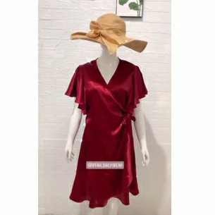 Kimono Silk dress by Iffah dailywear