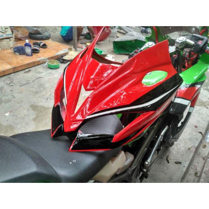 [READY STOK] kedok depan ninja 250fi model h2r VISOR ORI