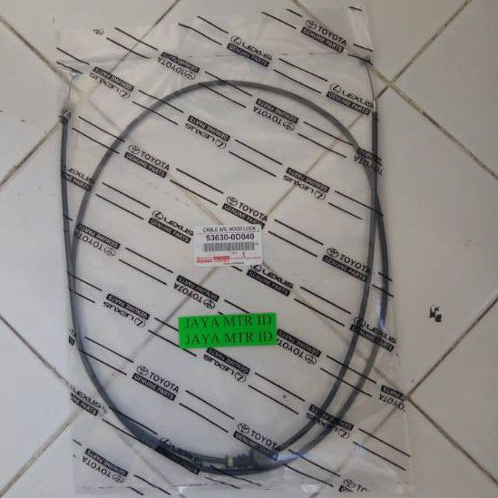 kabel / tali kap mesin vios /limo 2003-2006