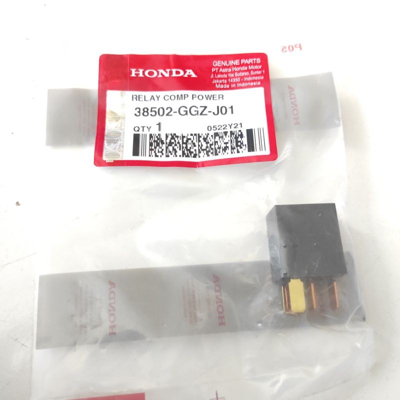 RELAY COMP POWER VARIO125 BEAT FI RELAY SCOOPY FI ESP RELAY BEAT FI ESP ORIGINAL 38502-GGZ-J01