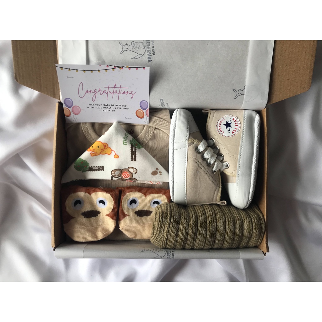 Baby Hampers Set  - Baby Hampers Premium Kado New Born Kado Bayi Paket Hampers Bayi GORGIEBABY-Dream Hampers Coklat