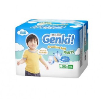 Nepia Genki Pants L 30 Pcs