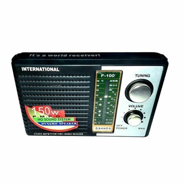 COD RADIO INTERNATIONAL F-18 JADUL AC/DC FM/AM/SW ANTENNA//RADIO F-18 5 BAND FM/TV/AM/SW1/SW2