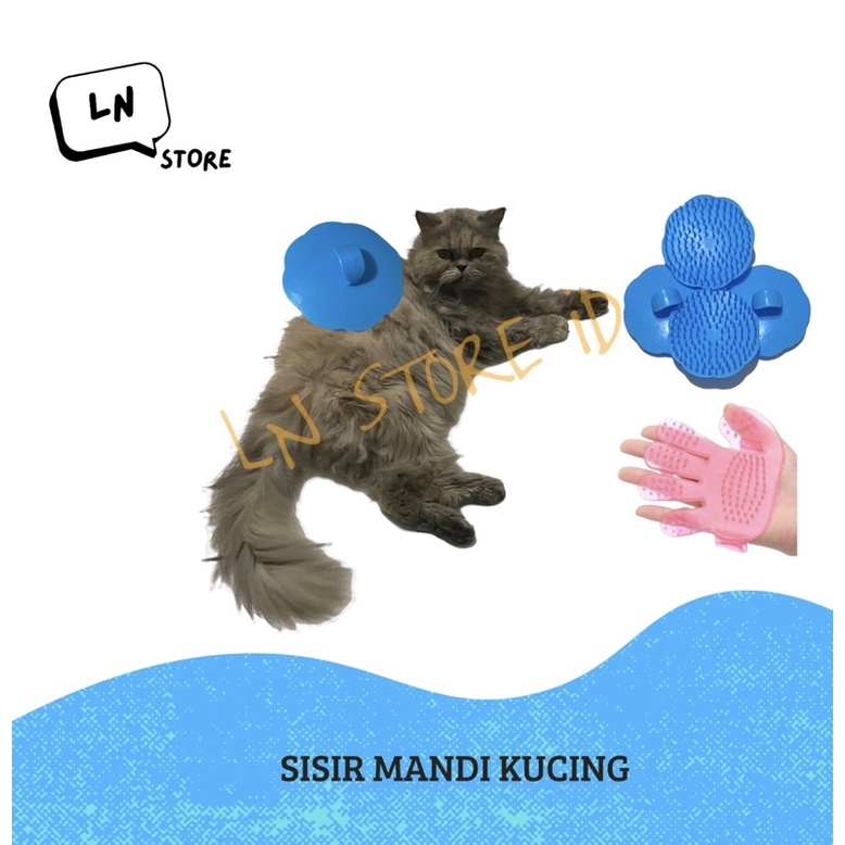 Sisir Mandi Kucing / Anjing