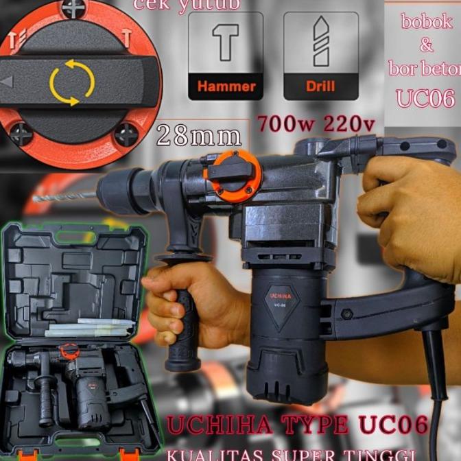 Mesin Bor Beton Bobok Tembok Jek Jack Hammer Hamer Drill Penjebol