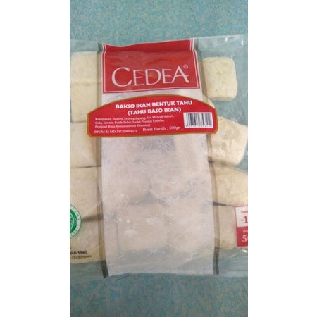 

cedea tahu baso ikan 500g