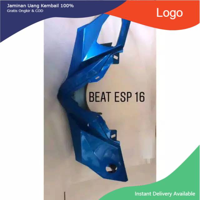 Batok kepala depan Beat esp all new 2016-2017 warna biru / Batok beat
