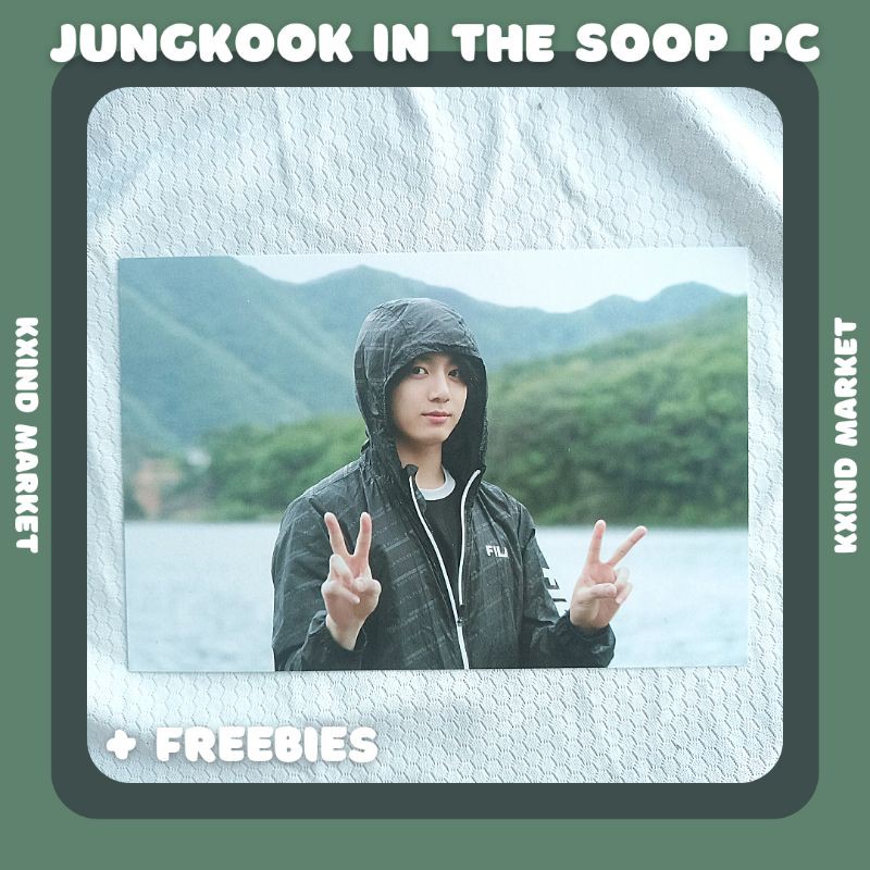 Jungkook In The Soop Postcard Official / Jungkook its / PC BTS / album BTS / PC jungkook