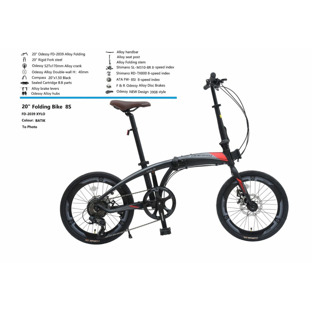 Jual Sepeda Lipat 20 Element Ecosmo 8 Venom Black Marvel Seli