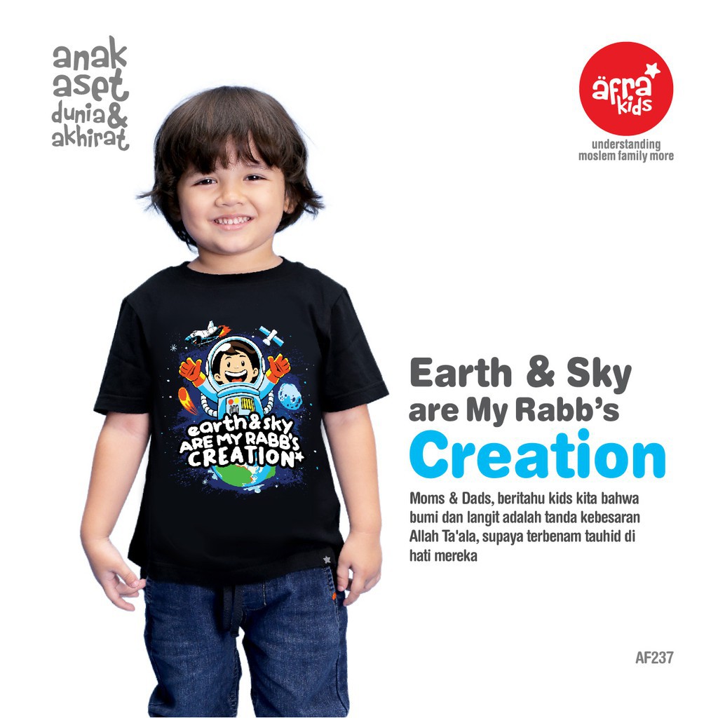 AFRA KIDS AF237 || BAJU ANAK COWOK || KAOS AFRA KIDS