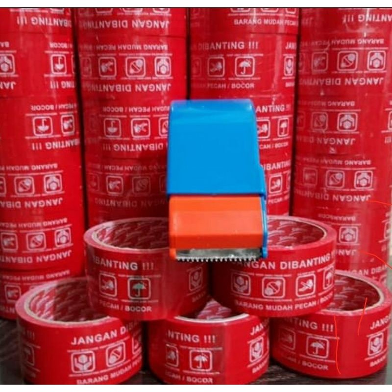 

LAKBAN ISOLASI LEM "FRAGILE" MERAH 50 YARD