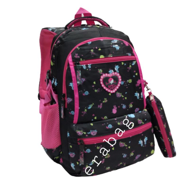 Tas ransel sekolah anak perempuan Alto Silver girl original import 71620S1