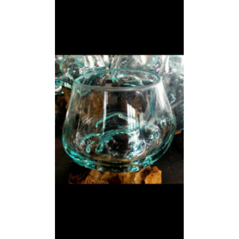 aquarium mini/kaca tiup