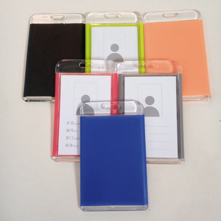 

Name Tag Acrylic Id Card Holder Akrilik Warna dan Tali 1.5