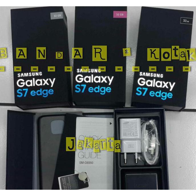 

Dus/Box/Kotak Samsung Galaxy S7 Edge full set
