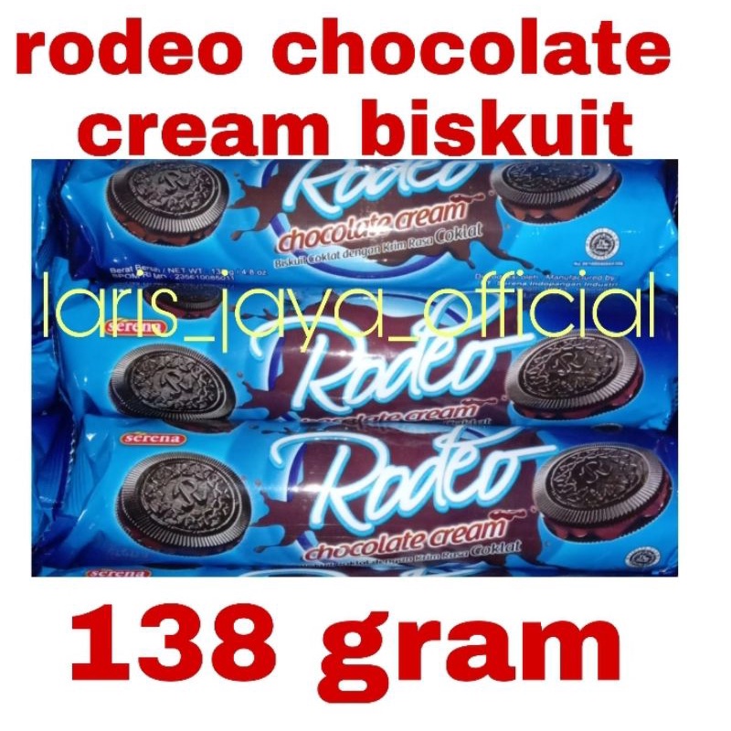 

rodeo chocolate cream biskuit 138gram