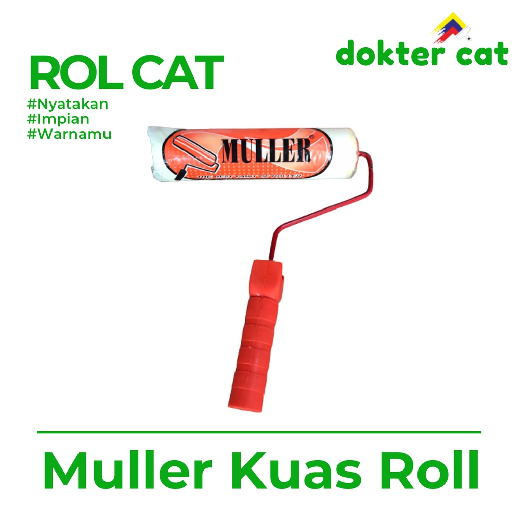MULLER KUAS ROL / ROL CAT MULLER / KUAS ROL MULLER / KUAS CAT ROLLER / KUAS CAT ROLLER MULLER / ROL 