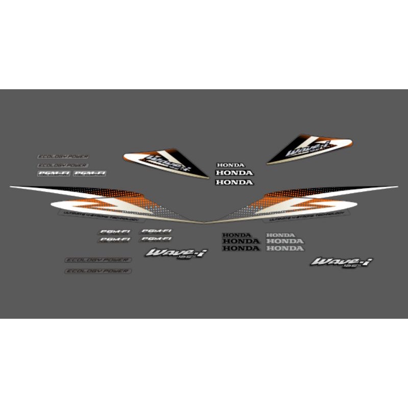 striping wave-i 125 / kharisma 125