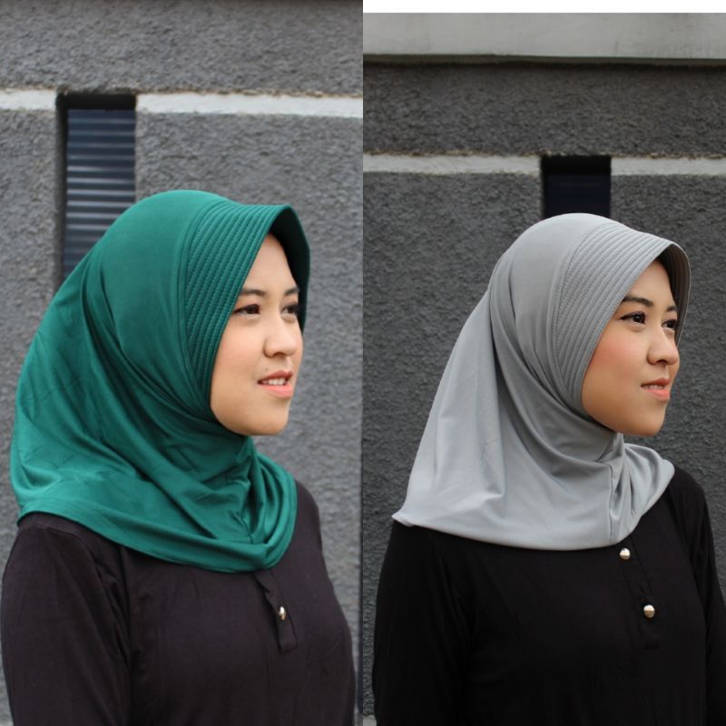 Jilbab Sport Hijab Instan Sporty Jilbab Volly Jilbab Olahraga Bergo Sport