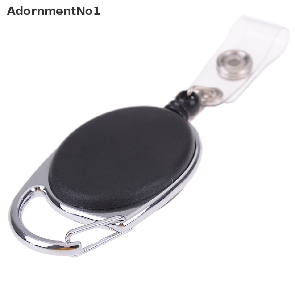 (AdornmentNo1) Klip Holder Kartu ID / Name Tag Retractable