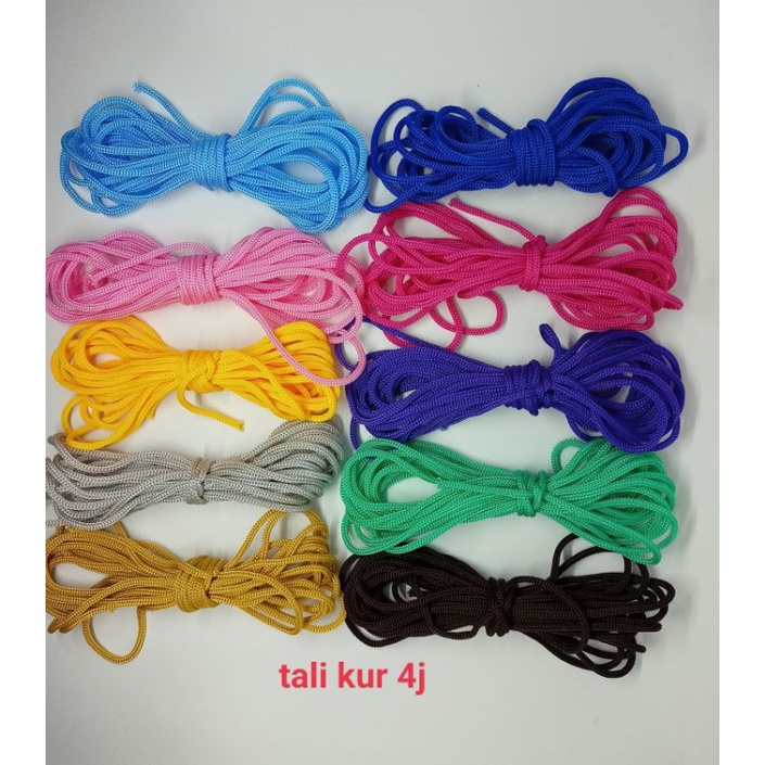 tali kur 4 jarum/4mili ( 5meter) Rp3000