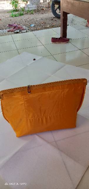 Inner tas rajut instan lebar mulut 20 cm