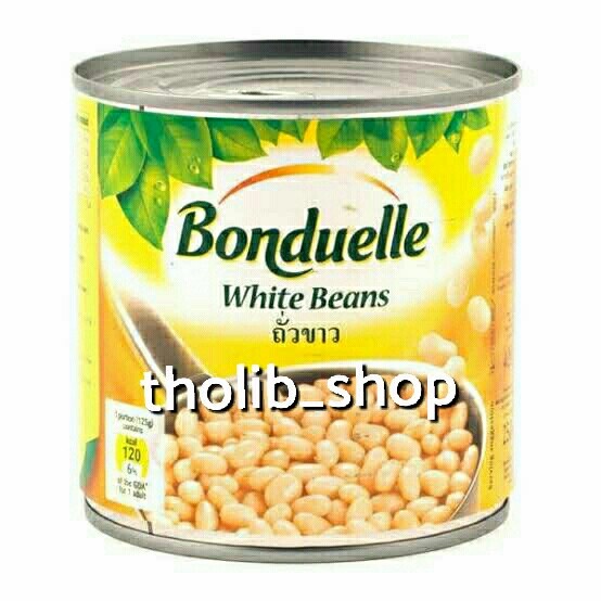 

Bonduelle natural white beans - kacang putih 400 gr can
