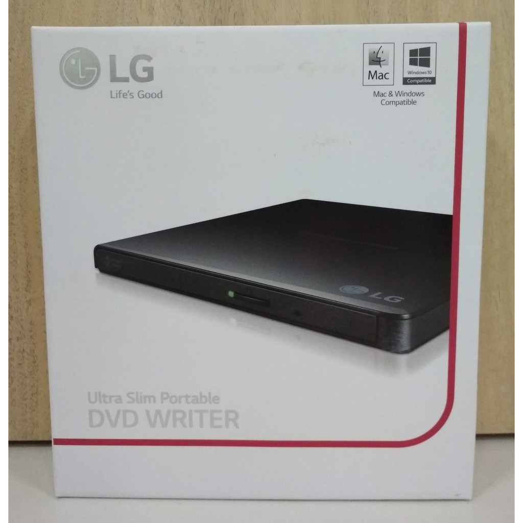 Lg Ultra Slim Portable Dvd Writer Gp65nb60 Shopee Indonesia